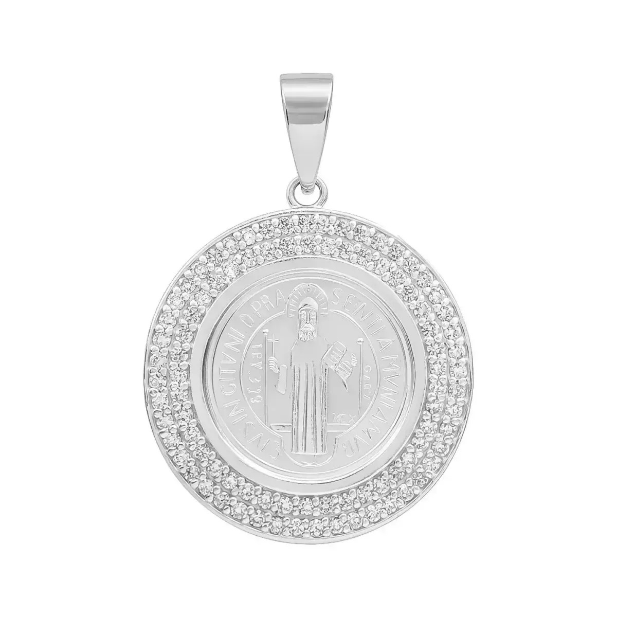 Joyería religiosa de plata .925 — cruces, vírgenes y medallas de santos