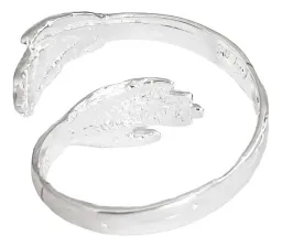 Anillo Plata 999 Abrazo Abierto Ajustable - Imagen 4