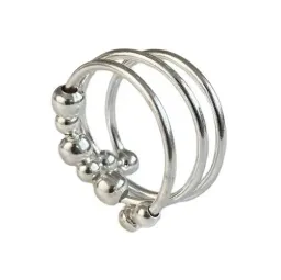 Anillo Ajustable Movible Plata .925 - Imagen 3
