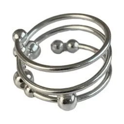 Anillo Ajustable Movible Plata .925 - Imagen 5