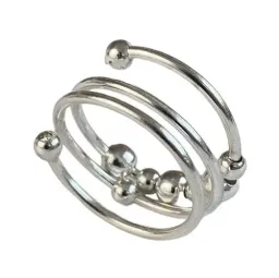 Anillo Ajustable Movible Plata .925 - Imagen 6