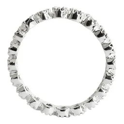 Anillo Churumbela Completa Plata 925 Zirconias Multicolor Mujer - Imagen 3