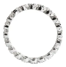 Anillo Plata 925 Churumbela Zirconia Multicolor Completa - Imagen 3
