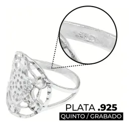 Anillo Plata 925 Cubo de Metatrón Geométrico Sagrado Unisex - Imagen 3
