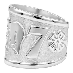 Anillo de la Suerte de Plata .925 Ajustable Elefante Herradura Trébol - Imagen 4
