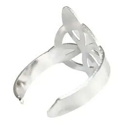 Anillo de Plata 925 Nudo de Bruja Ajustable Símbolo Protector Unisex - Imagen 3