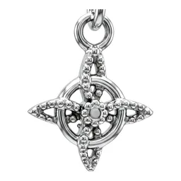 Anillo de Plata .925 Nudo de Bruja con Zirconia Talla 7 - Imagen 5