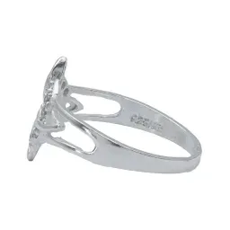 Anillo Nudo de Bruja Celta Plata 925 con Zirconia - Imagen 3
