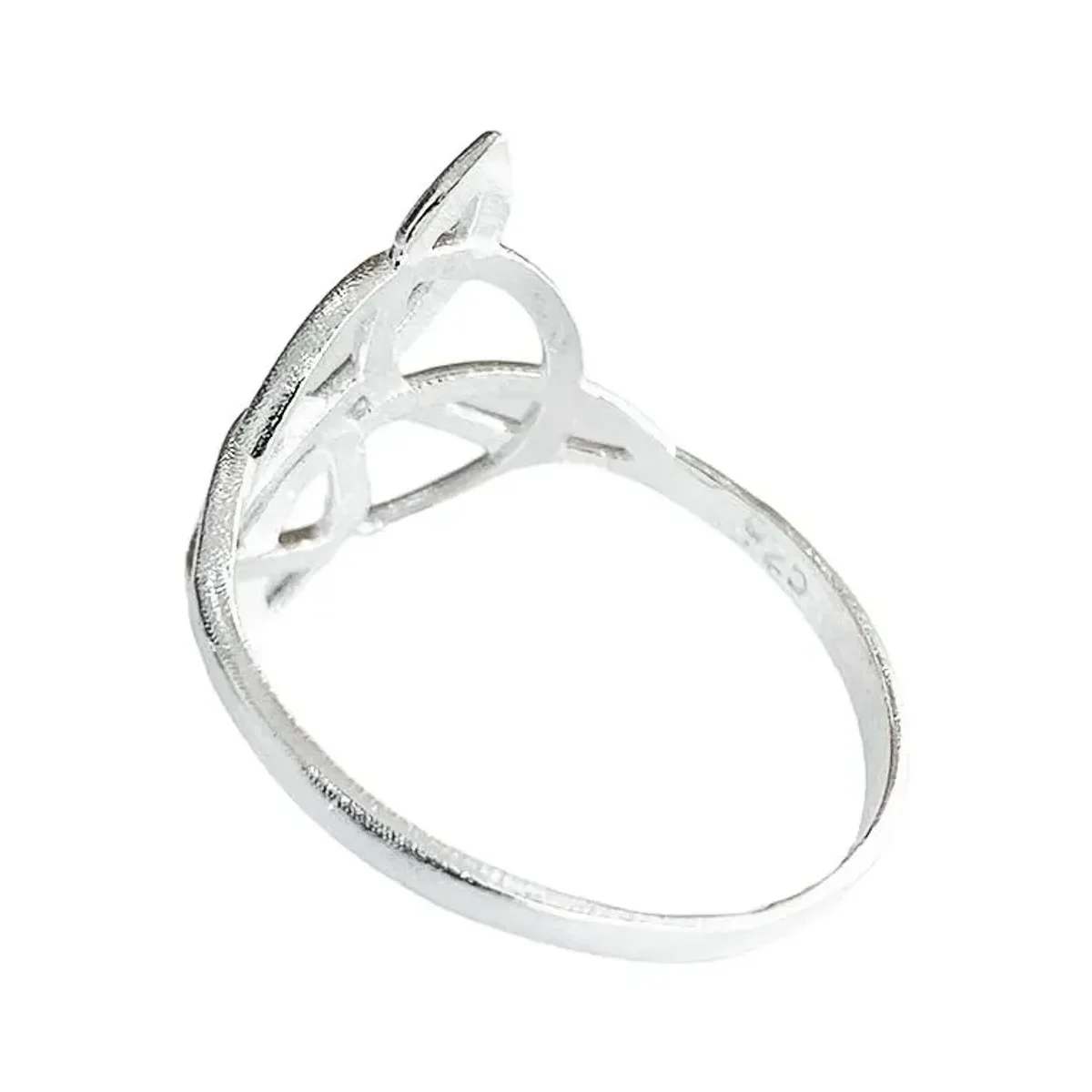 Anillo Nudo de Bruja Celta Redondo Plata .925 Talla 7 - Imagen 3
