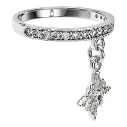 Anillo Nudo de Bruja Triqueta de Plata .925 con Zirconia Talla 6 - Imagen 3