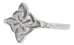 Anillo Plata 925 Nudo de Brujas Celta Protección Magia - Imagen 2