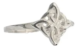 Anillo Plata 925 Nudo de Brujas Celta Protección Magia - Imagen 4