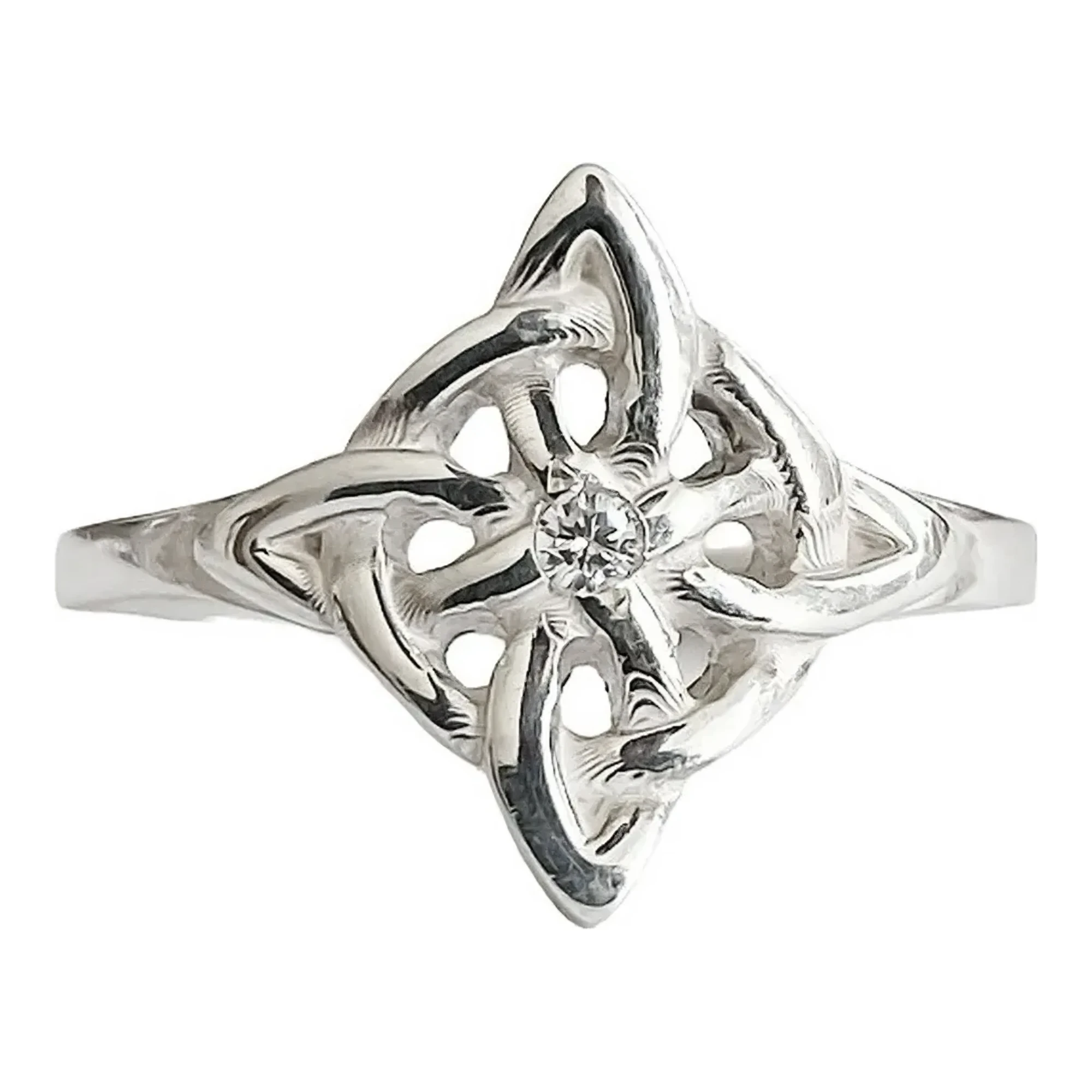 Anillo Plata 925 con zirconia brillante diseño atemporal - Joyaris joyería fina mexicana