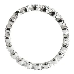 Anillo Plata 925 Churumbela Completa Zirconias Multicolor - Imagen 3