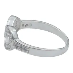 Anillo Plata 925 Infinito con Zirconia para Mujer Talla 8 - Imagen 4