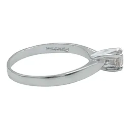 Anillo Plata 925 Morganita Rosa Natural Promesa - Imagen 3
