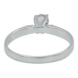 Anillo Plata 925 Morganita Rosa Natural Promesa - Imagen 4