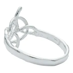 Anillo Plata 925 Nudo Bruja Amuleto Protección Artesanal - Imagen 4