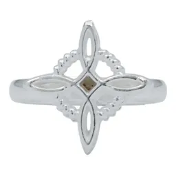 Anillo Plata 925 Nudo de Bruja Celta Protección - Imagen 4