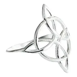 Anillo Plata 925 Nudo de Bruja Celta Redondo - Imagen 4