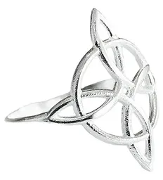 Anillo Plata 925 Nudo de Bruja Celta Redondo - Imagen 4