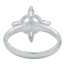 Anillo Plata 925 Nudo de Bruja Celta Símbolo Protección Unisex - Imagen 2