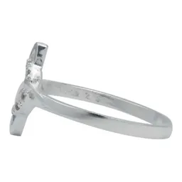Anillo Plata 925 Nudo de Bruja con Zirconia para Mujer - Imagen 2