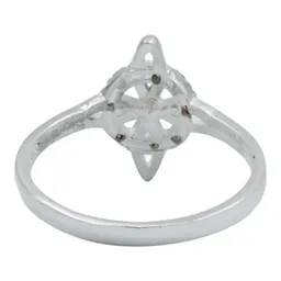 Anillo Plata 925 Nudo de Bruja con Zirconia Rosa - Imagen 3
