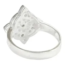Anillo Plata 925 Nudo de Bruja con Zirconias - Imagen 5