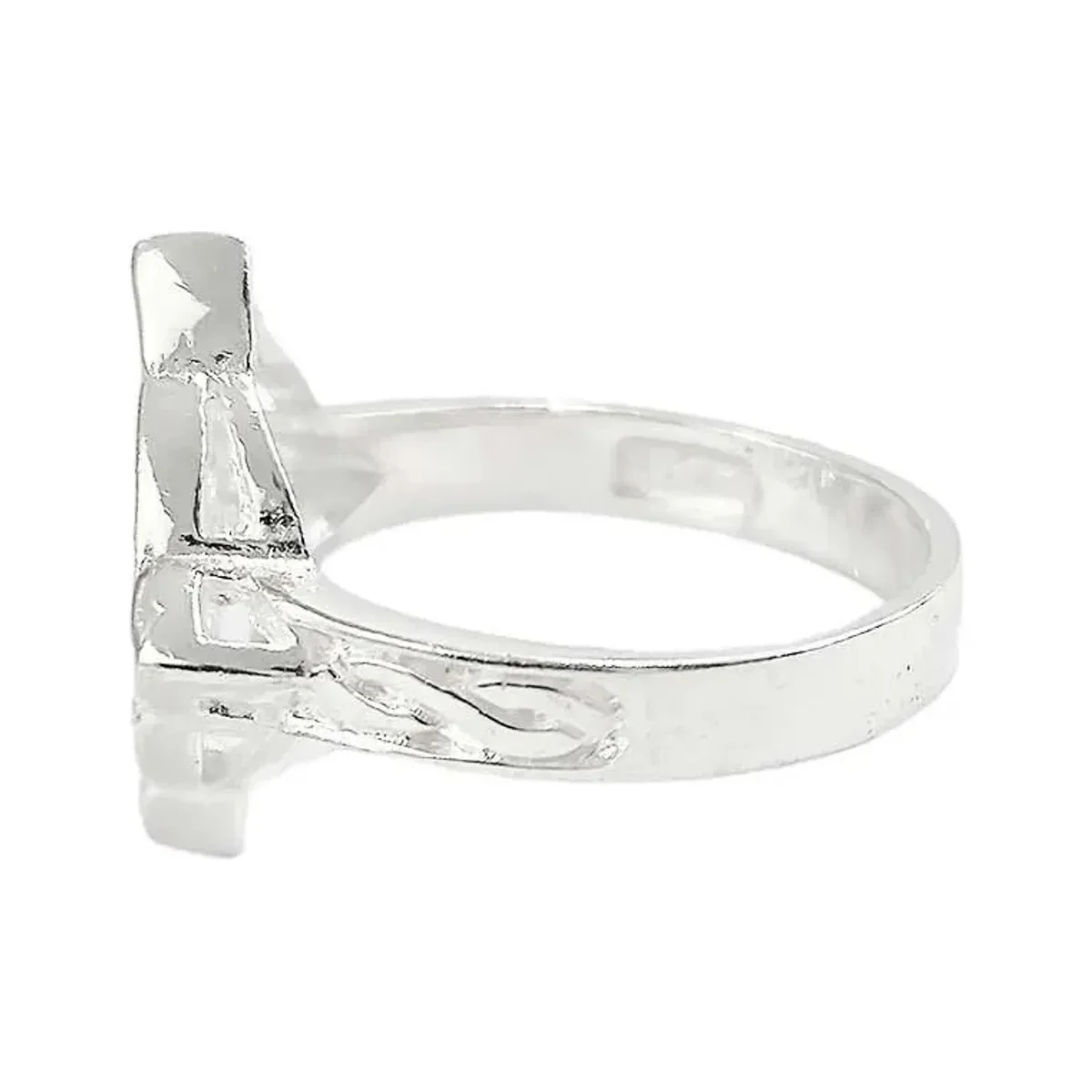 Anillo Plata 925 Nudo de Bruja con Zirconias - Imagen 6