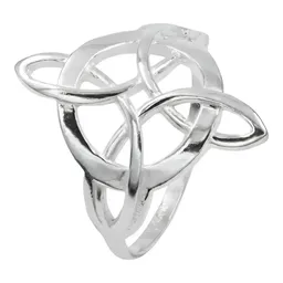 Anillo Plata 925 Nudo de Bruja Diseño Artesanal Unisex - Imagen 2