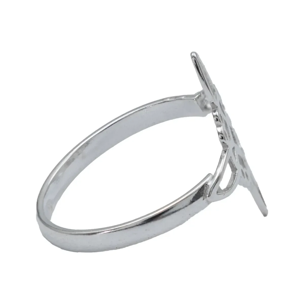 Anillo Plata 925 Nudo de Bruja Diseño Protector Unisex - Imagen 2