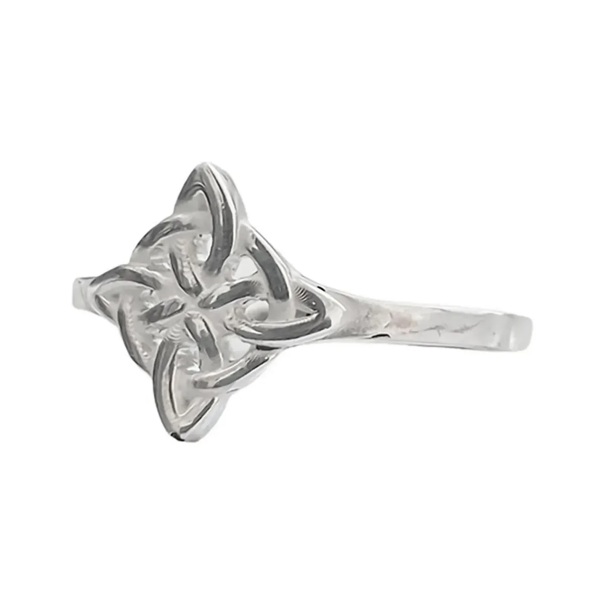 Anillo Plata 925 Nudo de Brujas Celta Amuleto de Protección - Imagen 2