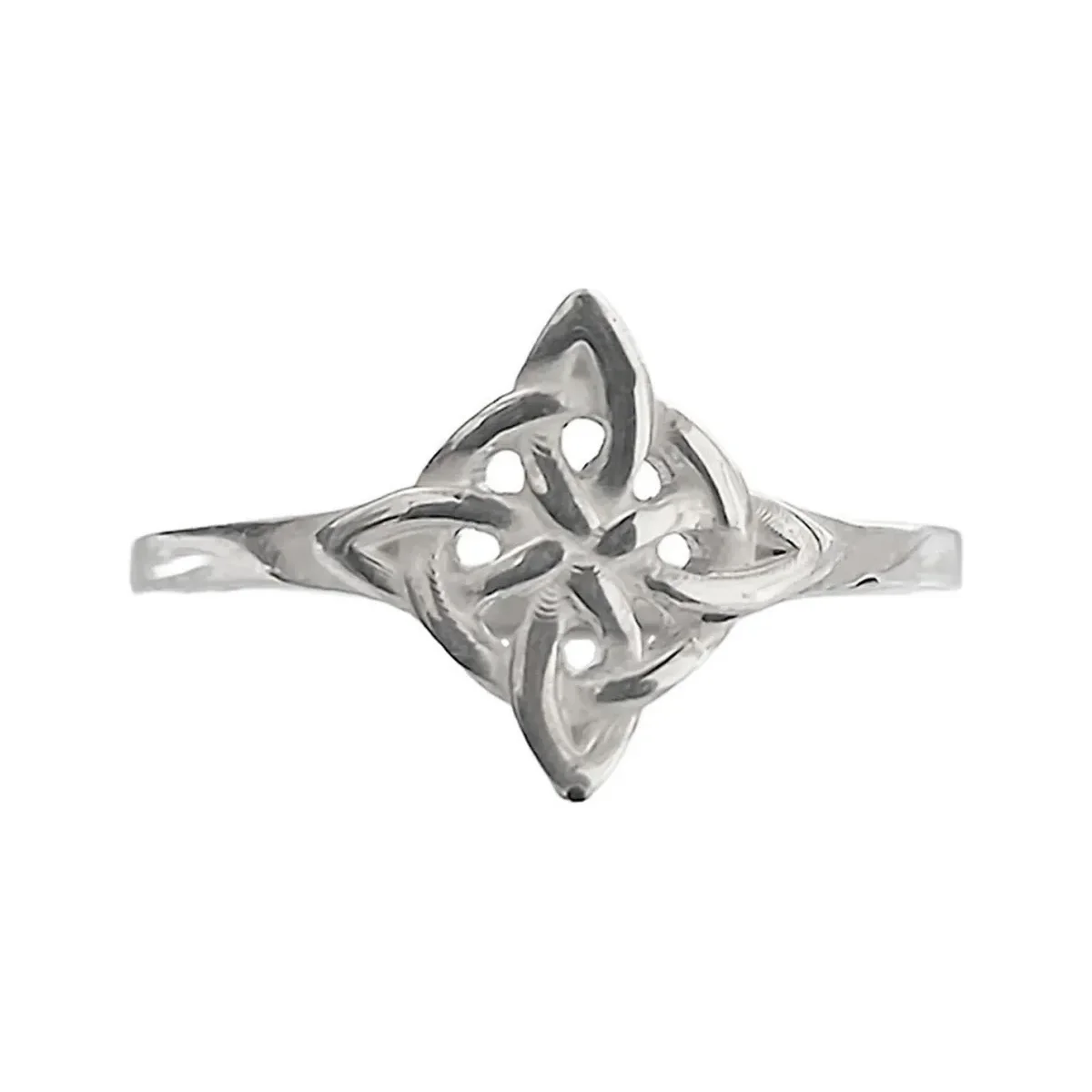 Anillo Plata 925 Nudo de Brujas Celta Amuleto de Protección - Imagen 3