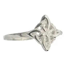 Anillo Plata 925 Nudo de Brujas Celta Protección Magia - Imagen 4