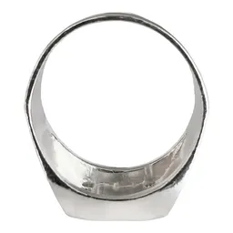 Anillo Plata 925 San Judas Tadeo Cuadro con Zirconia - Imagen 6