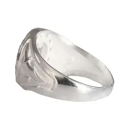 Anillo Plata .925 San Judas Tadeo Herradura con Zirconia - Imagen 5