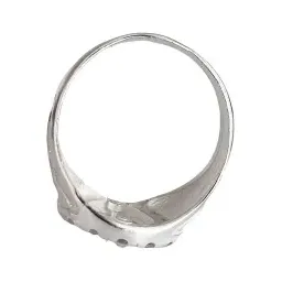 Anillo Plata .925 San Judas Tadeo Herradura con Zirconia - Imagen 7