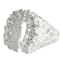 Anillo Plata 925 Santa Muerte con Herradura y Zirconia - Imagen 2
