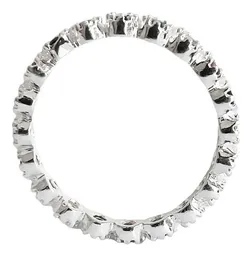Anillo Plata 925 Tipo Churumbela Zirconias Multicolor para Mujer - Imagen 3
