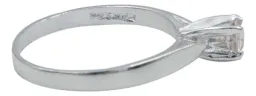 Anillo Plata 925 Morganita Rosa Natural Promesa - Imagen 3