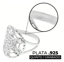 Anillo Plata 925 Cubo de Metatrón Sólido Unisex - Imagen 3