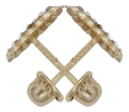 Arete Broquel Oro 10k Virgen Guadalupe con Zirconia - Imagen 4