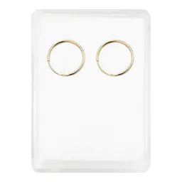 Aretes Arracada Oro 10k Estrella Delicada - Imagen 2