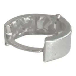 Aretes Arracada Plata 925 con Zirconia Blanca - Imagen 3