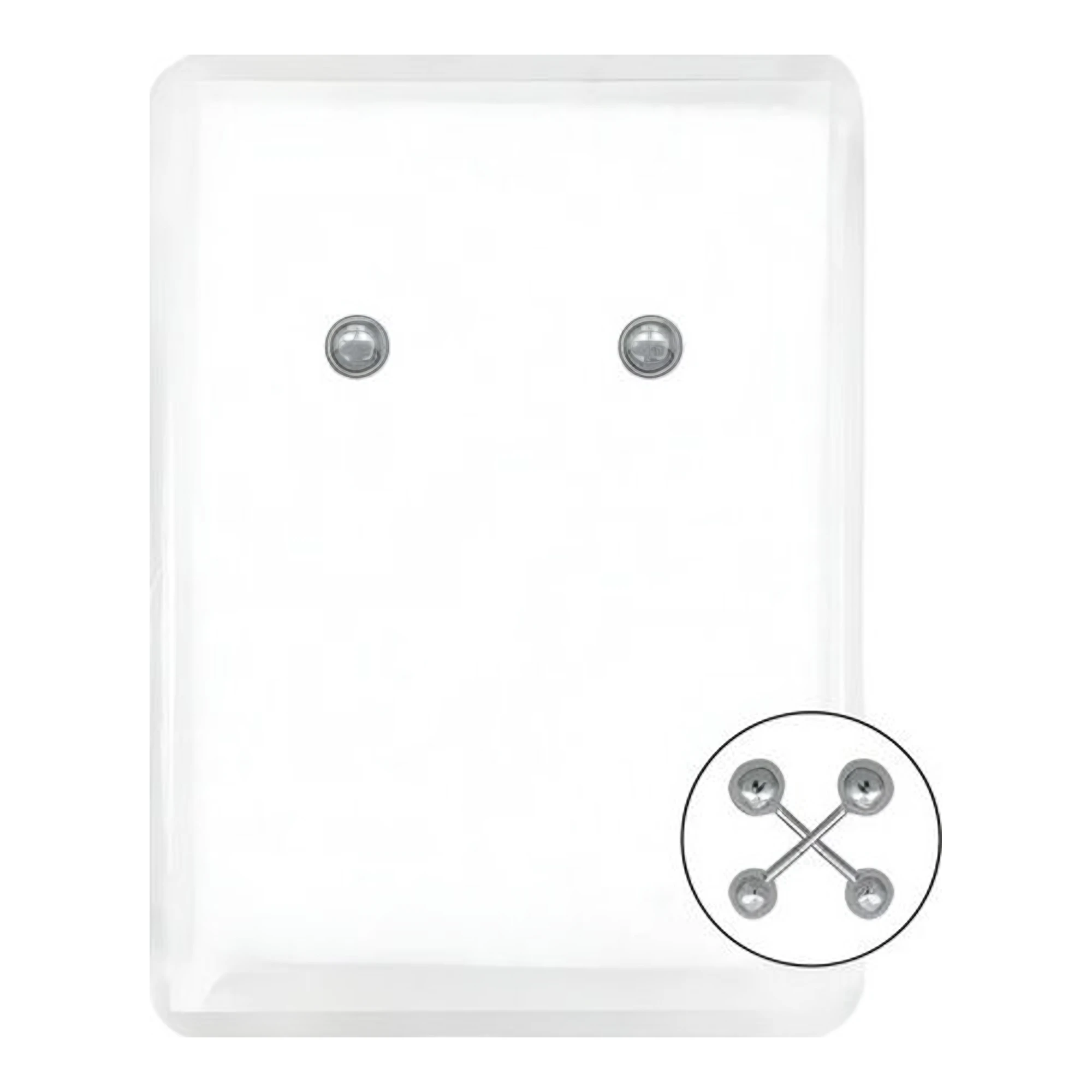Aretes dormilonas de plata 925 broqueles de bolita acabado liso color plateado brillante con broche a rosca diseño unisex