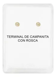 Aretes Colgante Cadena Corazón Sólido Oro 10k - Imagen 3