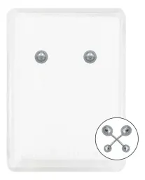 Aretes Broquel Dormilona Bola Lisa Plata Ley .925 - Imagen 1