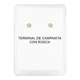 Aretes Broquel Oro 10k Nudo Bruja Celta Esmaltado con Zirconia - Imagen 4