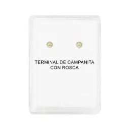 Aretes Broquel Oro 10k Santa Muerte Diseño Florentino - Imagen 4